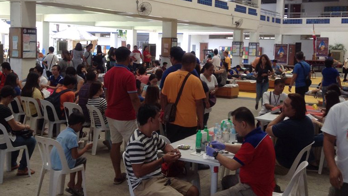 Dugong Bughaw Drive Collects Over 200 Blood Bags